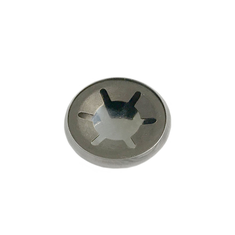 Starlock snelborgers staal hydro clear met rvs kap